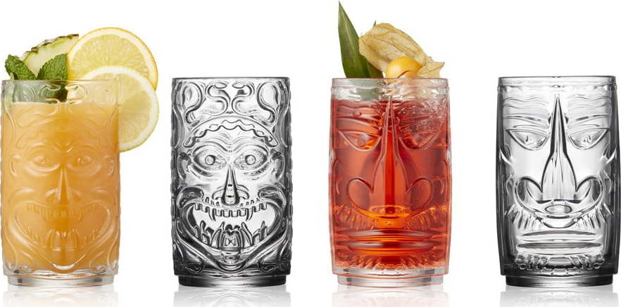 Sklenice v sadě 4 ks na koktejly 450 ml Tiki – Lyngby Glas Lyngby Glas