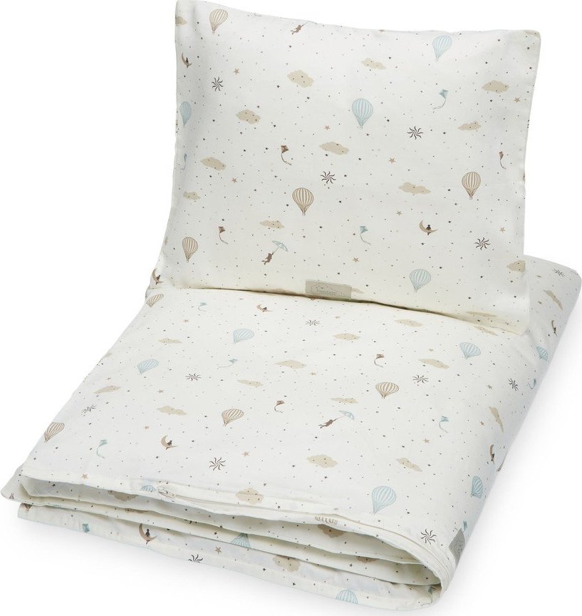 Slonovinové dětské povlečení do postýlky z Bio bavlny 100x140 cm Dreamland – Cam Cam Copenhagen Cam Cam Copenhagen