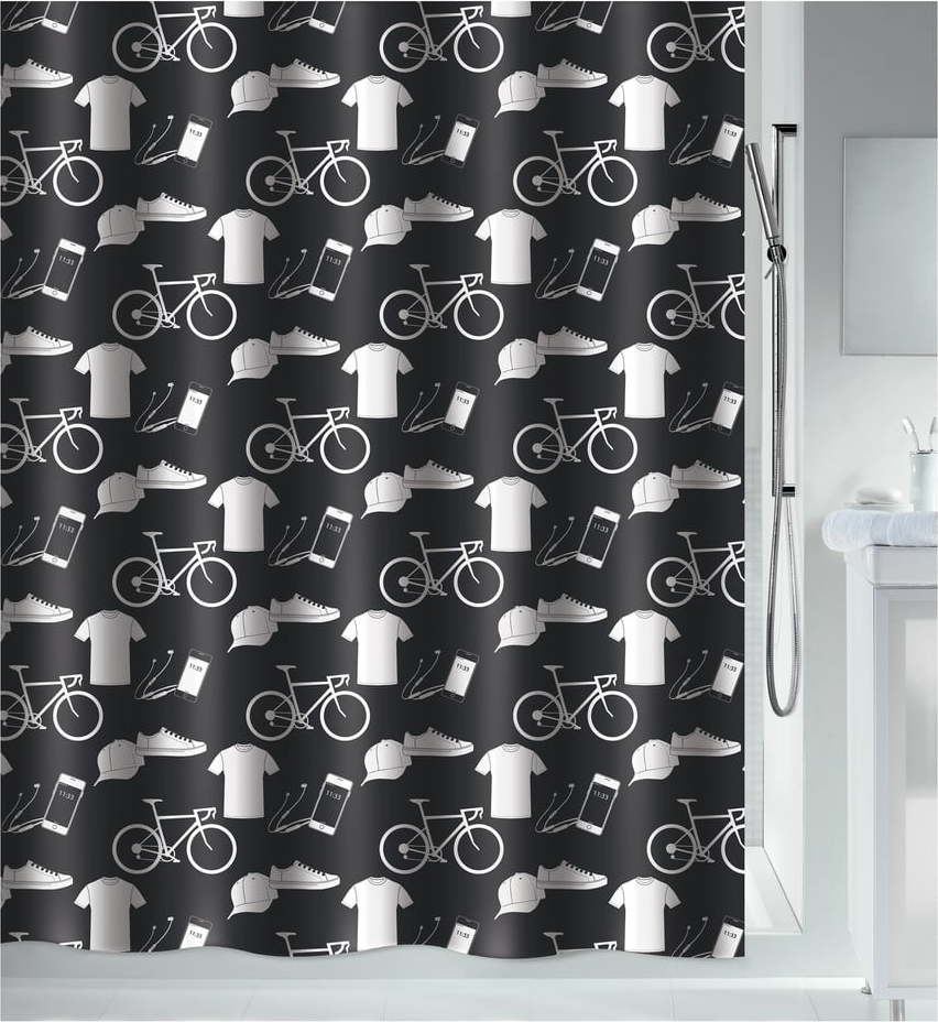 Sprchový závěs 180x200 cm Patchwork – Spirella SPIRELLA