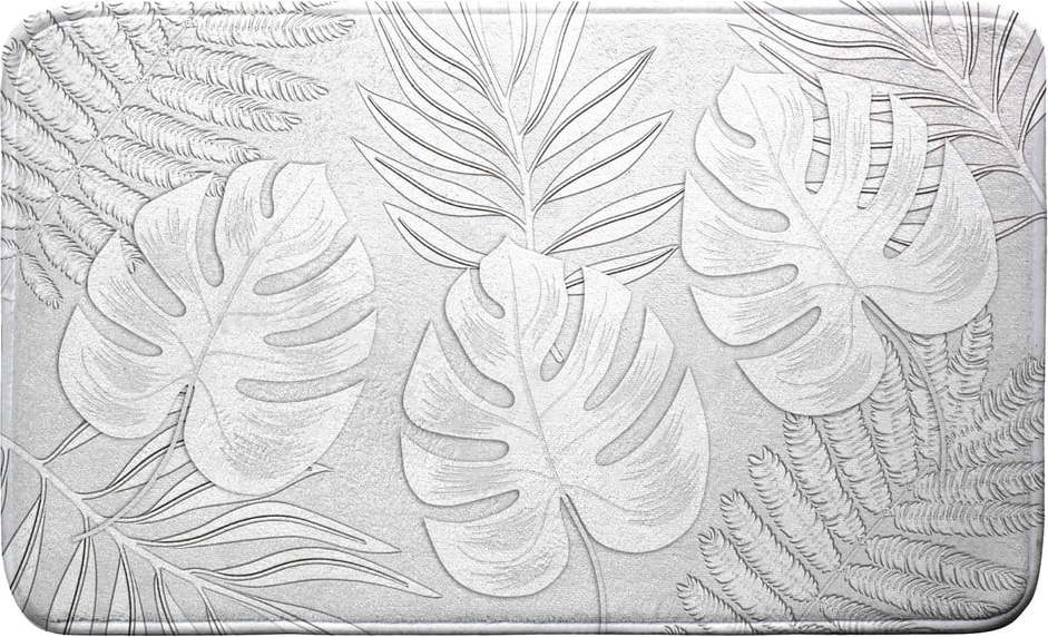 Světle šedá koupelnová předložka 45x75 cm Amber – douceur d'intérieur Douceur d intérieur