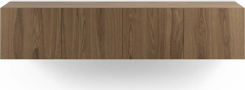 TV stolek v dekoru dubu v přírodní barvě 180x38x35 cm Daroca – Marckeric Marckeric