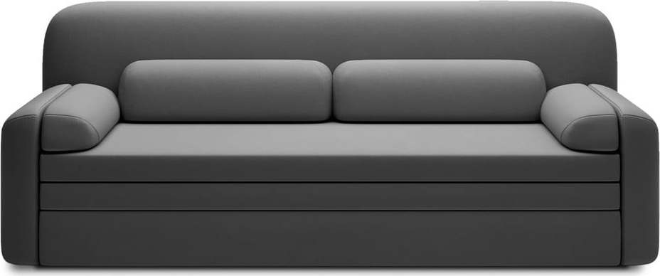 Taupe sametová rozkládací/s úložným prostorem pohovka 236 cm Elioss – ELTAP ELTAP