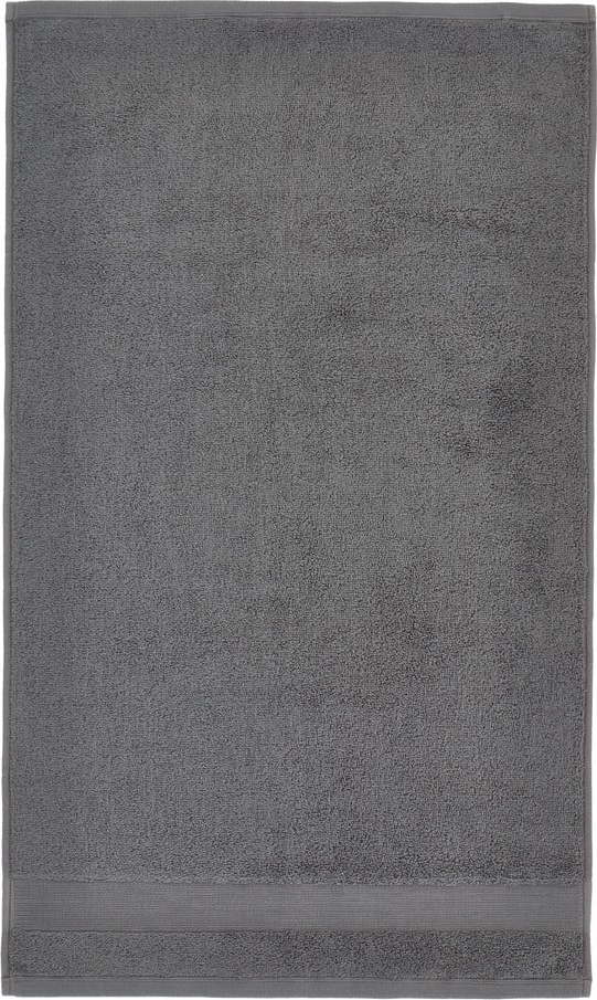 Tmavě šedá froté bavlněná osuška 70x120 cm Anti-Bacterial – Catherine Lansfield Catherine Lansfield