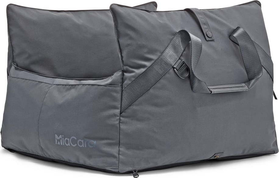 Tmavě šedá přepravní taška pro psa 50x50 cm Viaggio Asphalt – MiaCara MiaCara