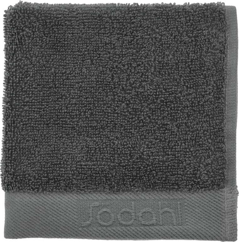 Tmavě šedý froté bavlněný ručník 30x30 cm Comfort – Södahl Södahl
