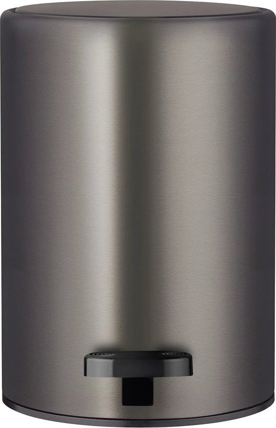 Tmavě šedý nášlapný ocelový odpadkový koš 3 l Modo – Blomus Blomus