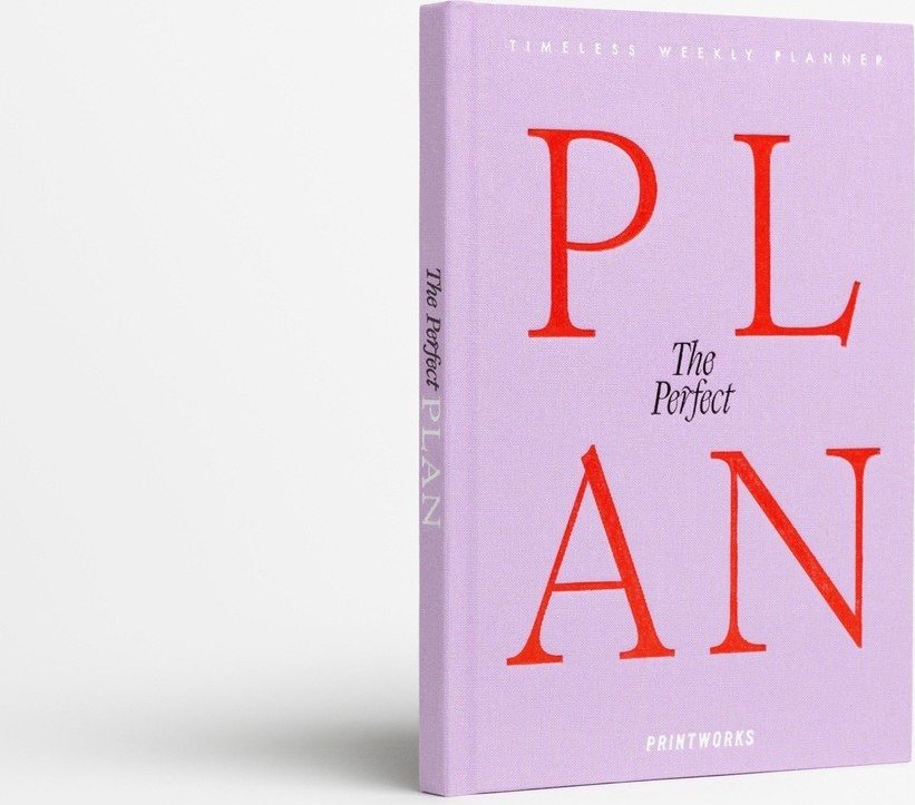 Týdenní plánovač 104 str. The Perfect Plan – Printworks Printworks
