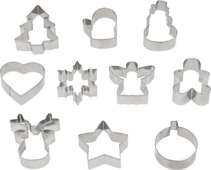 Vykrajovátka s vánočním motivem v sadě 10 ks – Blomsterbergs Blomsterbergs