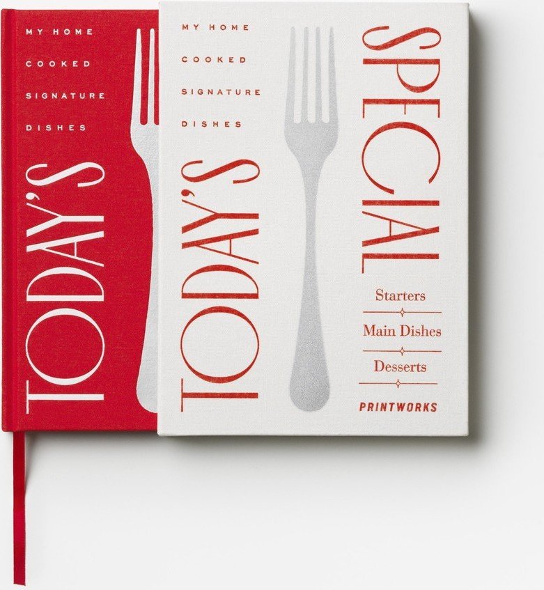 Zápisník na recepty 50 str. Today's Special – Printworks Printworks