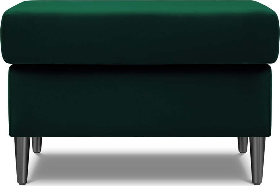 Zelená sametová podnožka Kyoto – Cosmopolitan Design Cosmopolitan design