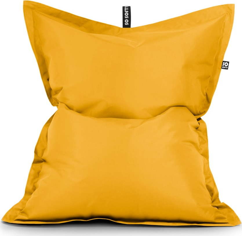 Žlutý sedací vak Pad L – So Soft? So Soft?