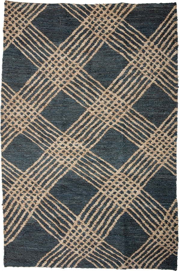 Antracitový jutový koberec 150x245 cm Cat – Bloomingville Bloomingville