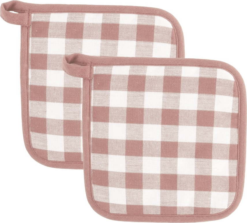 Bavlněné chňapky v sadě 2 ks Gingham – Tiseco Home Studio Tiseco Home Studio