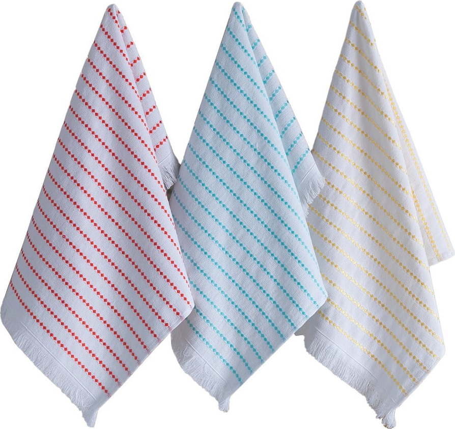 Bavlněné utěrky v sadě 6 ks 40x60 cm Fabia – Foutastic Foutastic