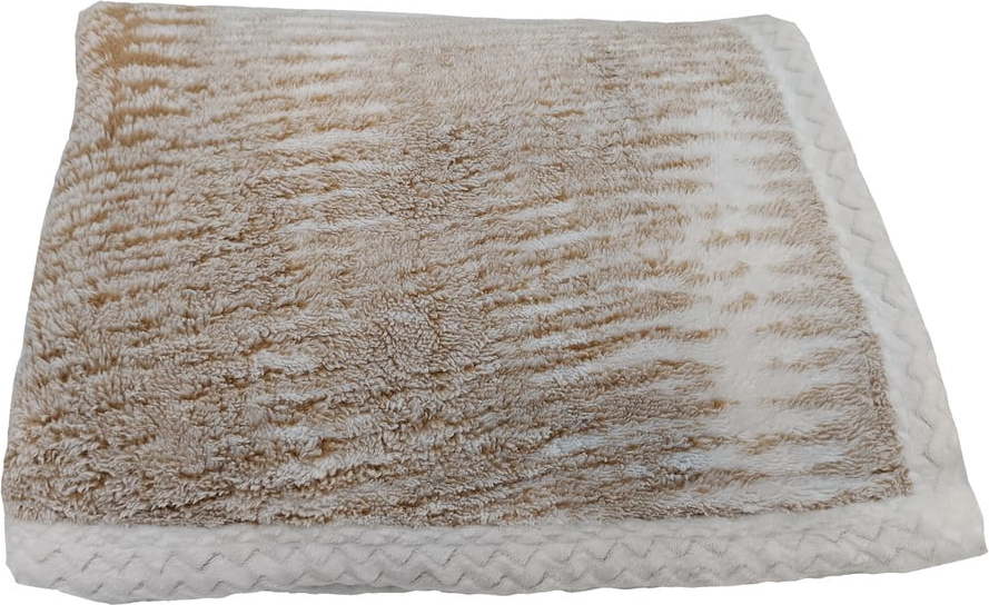 Béžová deka s beránkem 150x200 cm Marble – My House My House