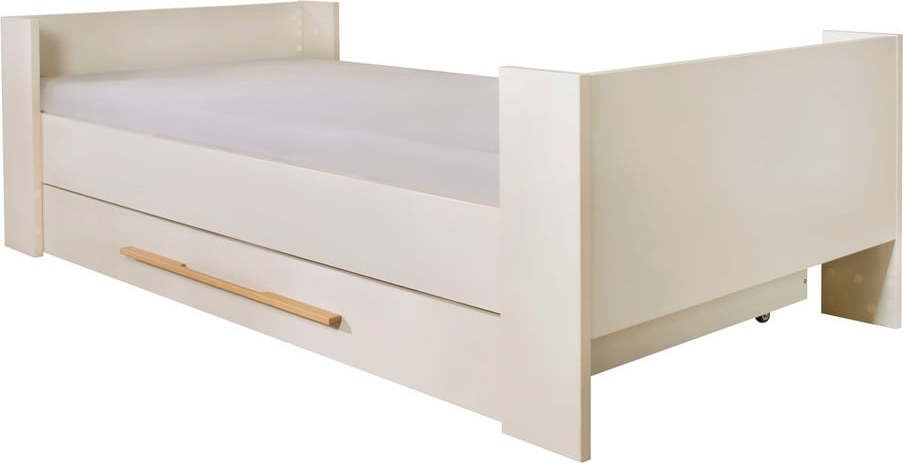 Béžová dětská postel s úložným prostorem bez roštu 90x200 cm Kids – Roba Roba