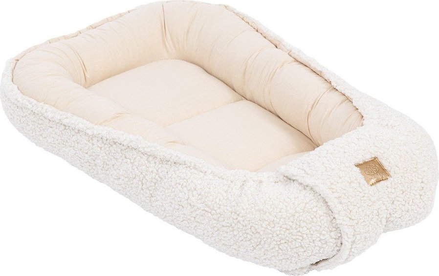 Béžové hnízdečko pro miminko 55x83 cm – Meowbaby MeowBaby