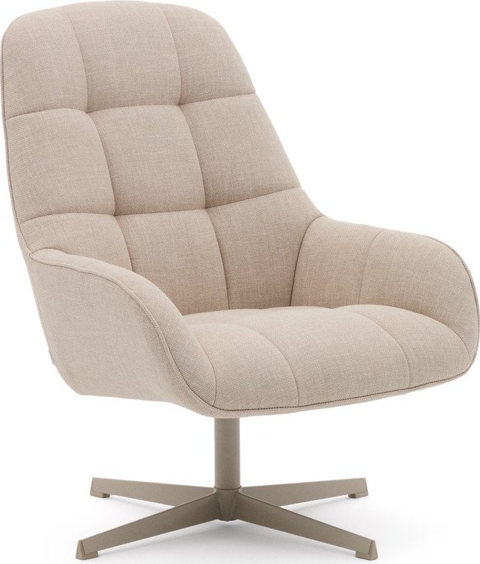 Béžové otočné křeslo Jaspe – Kave Home Kave Home