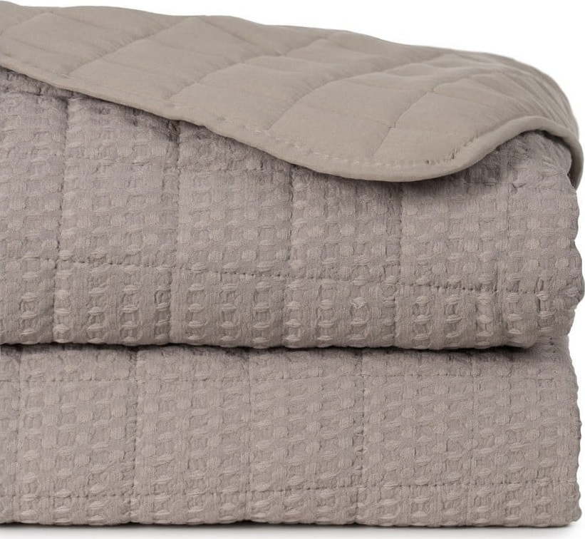 Béžový prošívaný přehoz 240x260 cm – Ixia Ixia