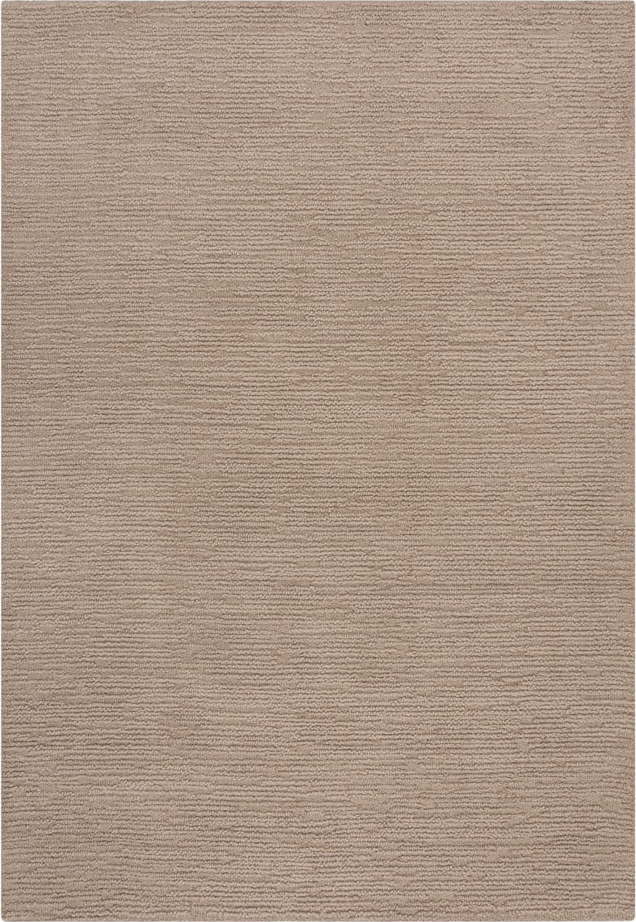 Béžový ručně tkaný vlněný koberec 200x290 cm Harris Boucle – Flair Rugs Flair Rugs