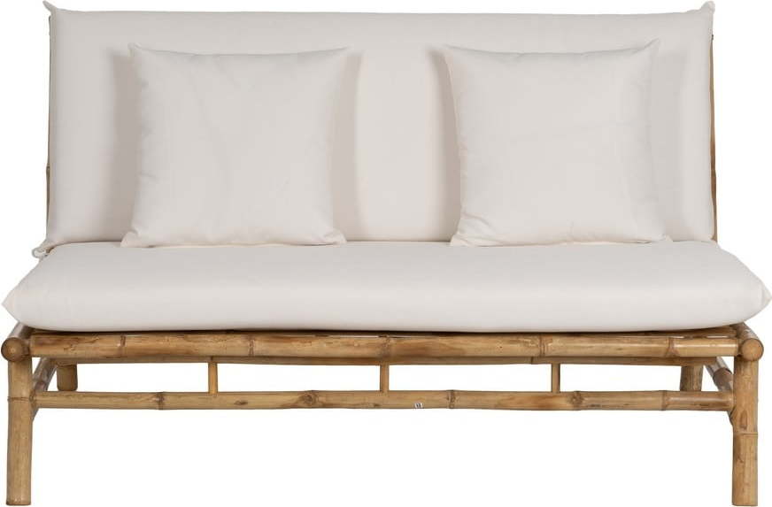 Bílá pohovka 135 cm Bamboo – Ixia Ixia