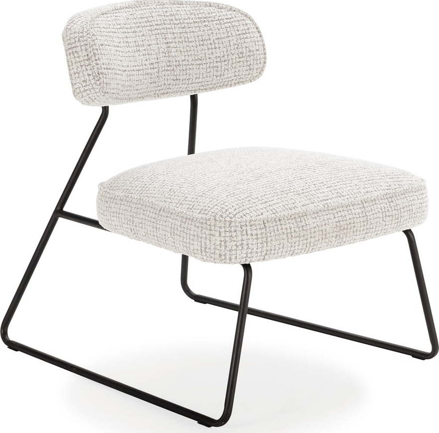 Bílo-béžové křeslo Elon – Marckeric Marckeric