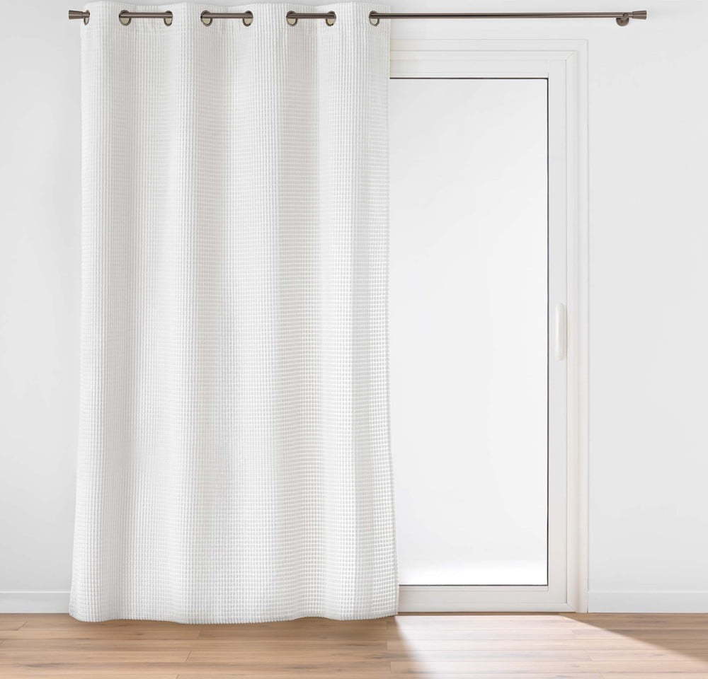 Bílý sametový závěs 140x260 cm Swing – douceur d'intérieur Douceur d intérieur