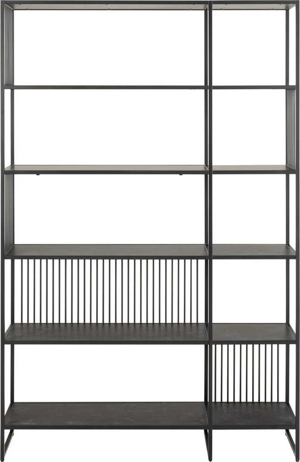 Černá knihovna 120x185x35 cm Strington – Actona Actona