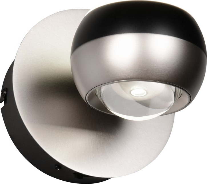 Černé/ve stříbrné barvě LED nástěnné svítidlo Orbit – Trio Select Trio Select