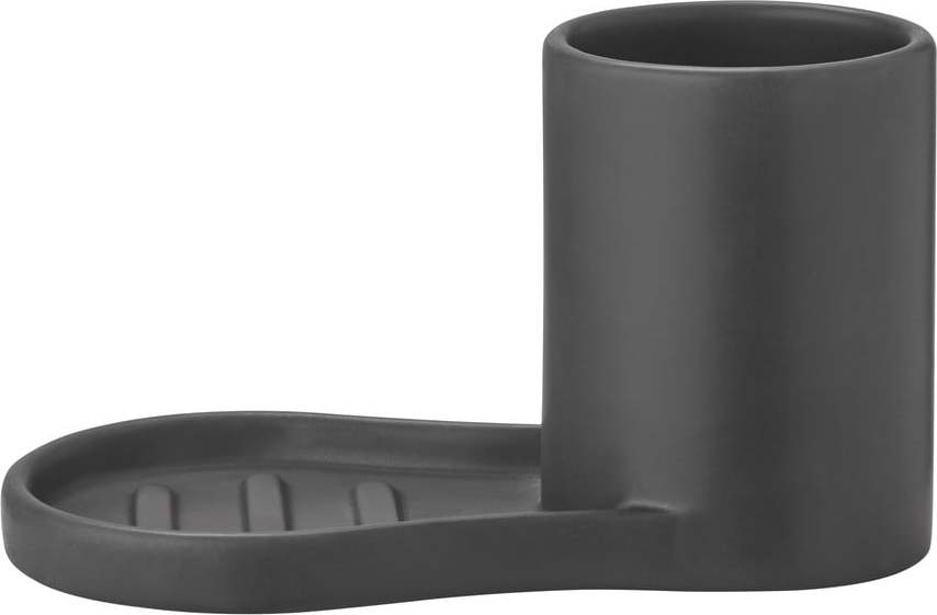 Černý kameninový stojan na mycí prostředky Piro – Blomus Blomus