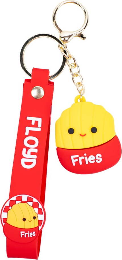 Červená klíčenka Fizz Floyd – SQUISHMALLOWS SQUISHMALLOWS