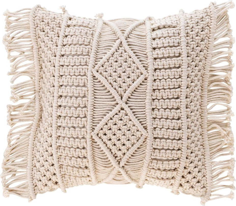 Dekorační polštář 40x40 cm Macralina – douceur d'intérieur Douceur d intérieur