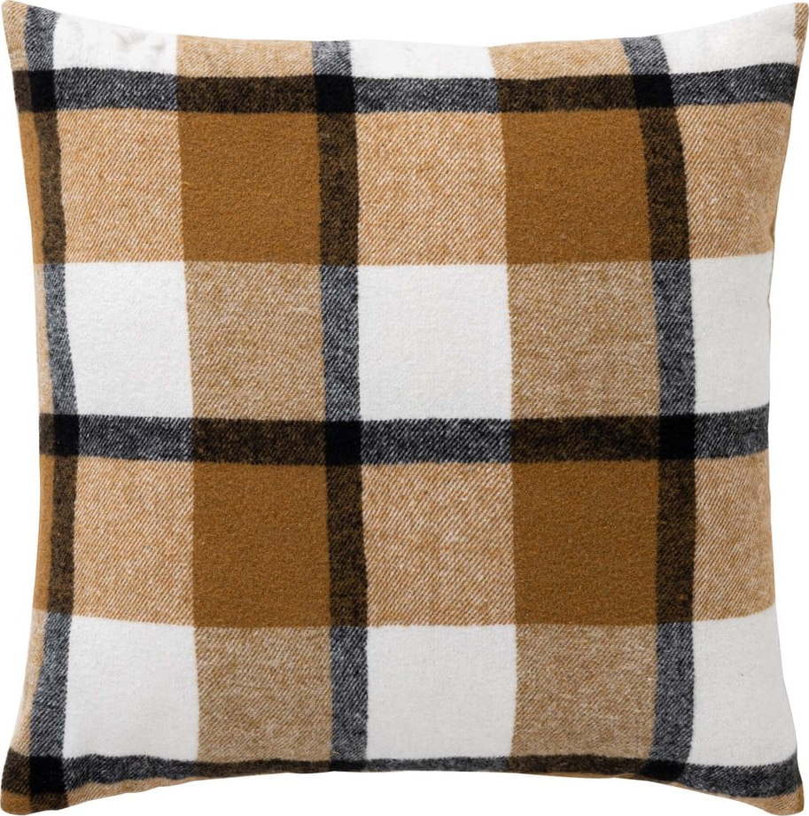 Dekorační polštář 45x45 cm Ecossais – douceur d'intérieur Douceur d intérieur