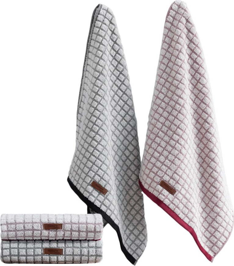 Froté ručníky v sadě 4 ks 50x90 cm Nature – Foutastic Foutastic