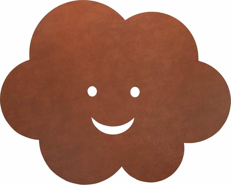 Hnědá dětská hrací podložka 113x140 cm Cloud XXXL Bull – LIND DNA Lind DNA