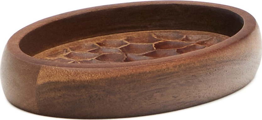 Hnědá dřevěná mýdlenka Fraz – Kave Home Kave Home