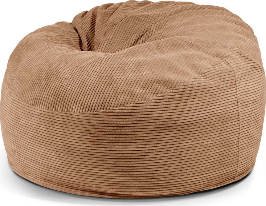 Hnědý manšestrový sedací vak Om 110 – SLOWDOWN SLOWDOWN