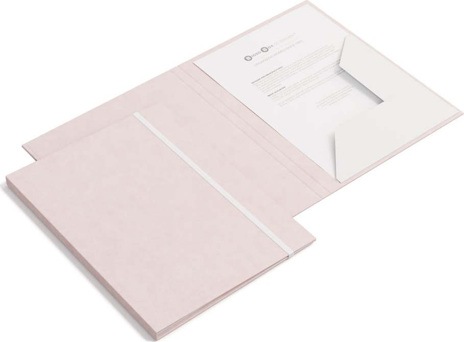 Kartonový organizér na dokumenty Paulina Restore Paper Laminate A4 – Bigso Bigso