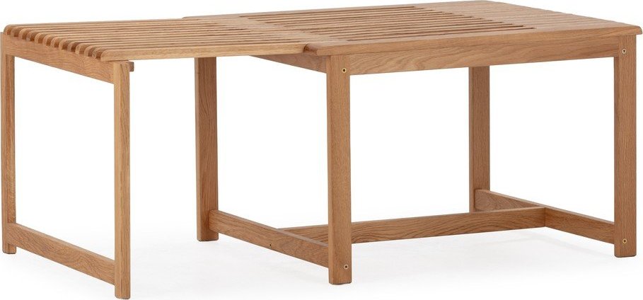 Konferenční stolek z dubového dřeva v přírodní barvě 60x70 cm Unai – MOME Mome