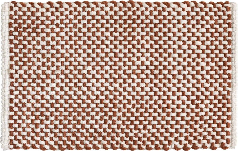 Koupelnová předložka v terakotové barvě 50x80 cm Rafael – douceur d'intérieur Douceur d intérieur