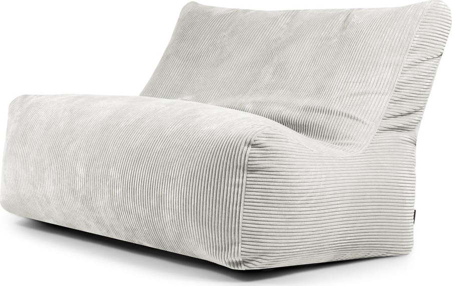 Krémový manšestrový sedací vak Sofa Seat Lounge – SLOWDOWN SLOWDOWN