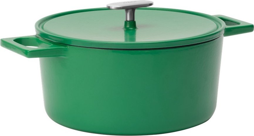 Litinový kastrol s pokličkou na indukci 5