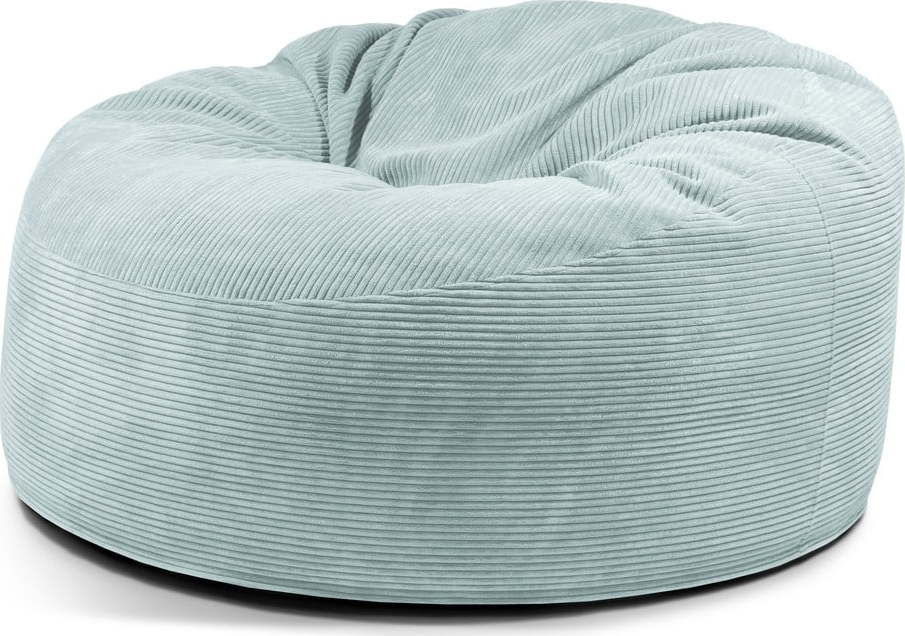 Manšestrový sedací vak v mentolové barvě Om 135 – SLOWDOWN SLOWDOWN