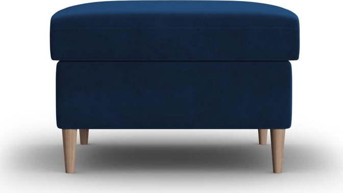 Modrá sametová podnožka Kyoto – Cosmopolitan Design Cosmopolitan design