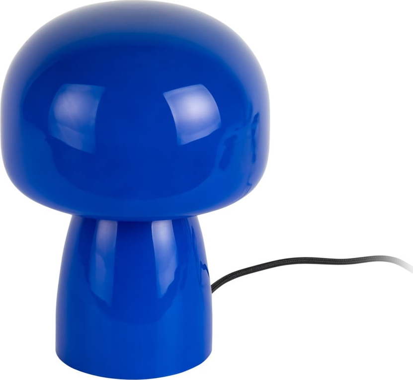 Modrá stolní lampa (výška 20 cm) Fervor – Leitmotiv Leitmotiv