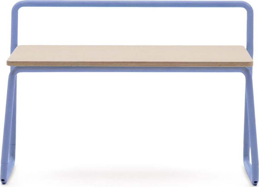Modrá/v přírodní barvě lavice Tinn – Kave Home Kave Home