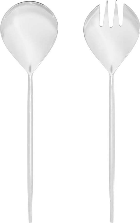 Nerezový salátový příbor 2 ks Crisps – Kave Home Kave Home