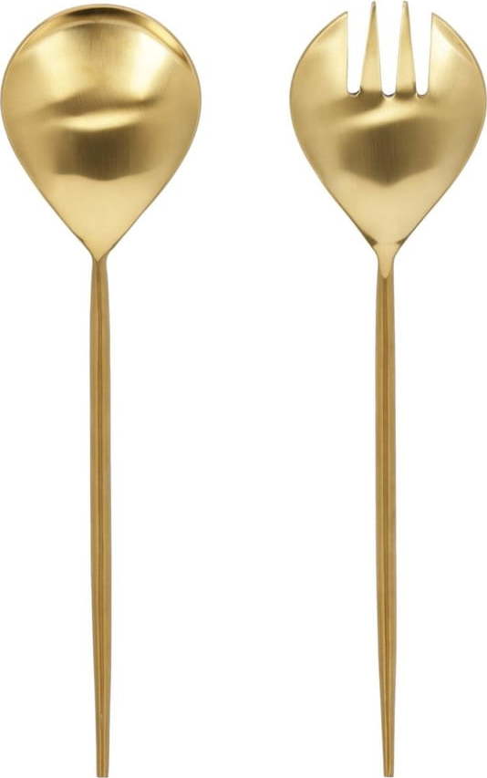 Nerezový salátový příbor 2 ks Lite – Kave Home Kave Home