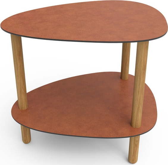 Odkládací stolek 44x45 cm Curve L Bull – LIND DNA Lind DNA