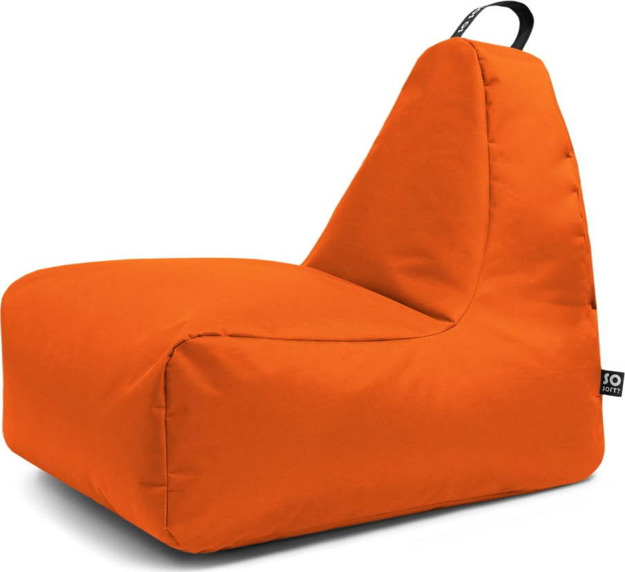 Oranžový dětský sedací vak Chill M – So Soft? So Soft?